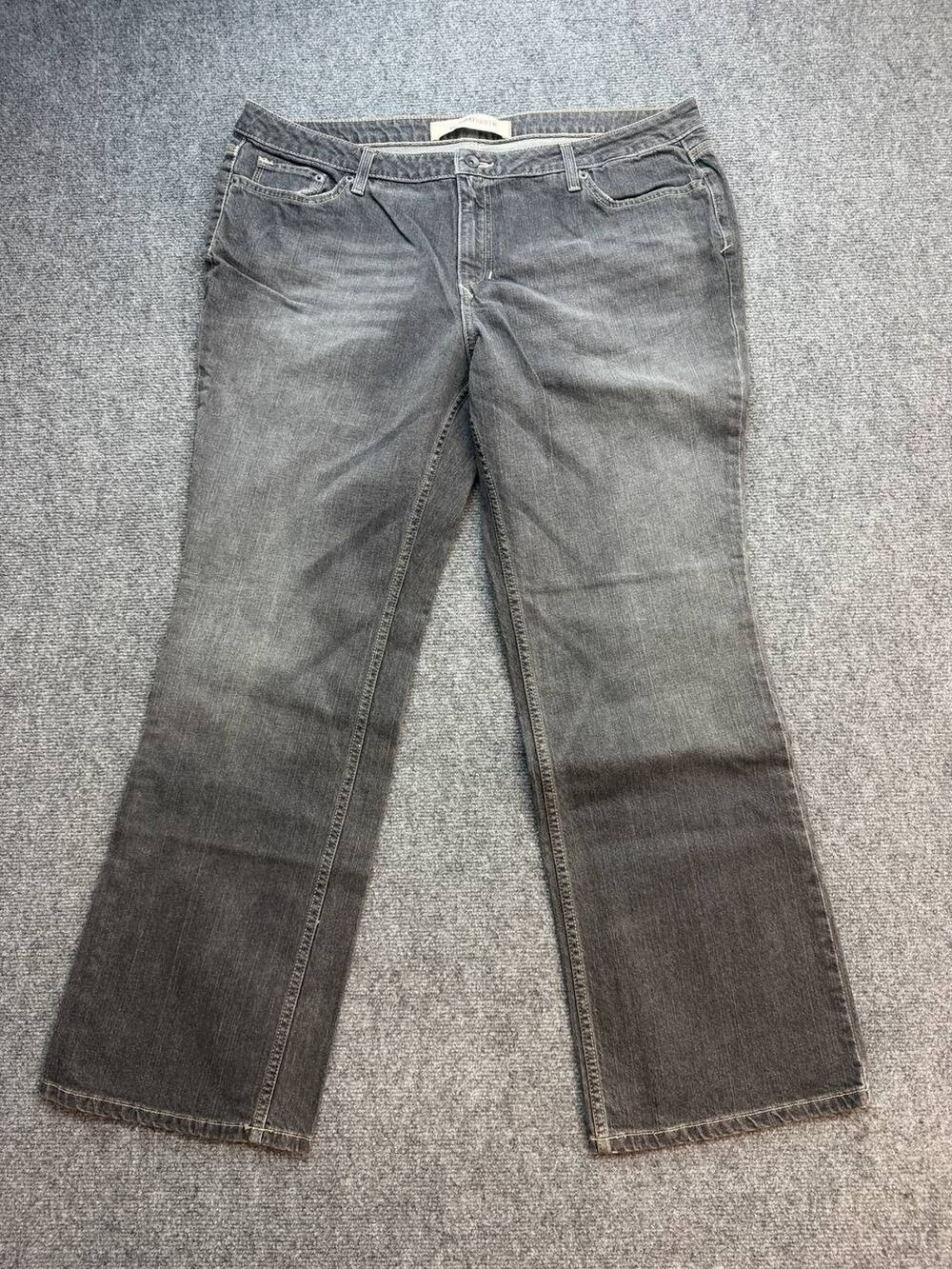 Mossimo Denim Women’s Jeans Size 20W Gray Stretch Bootcut Plus Size